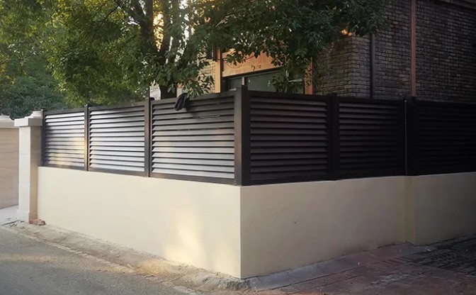 上海花园铝艺围栏