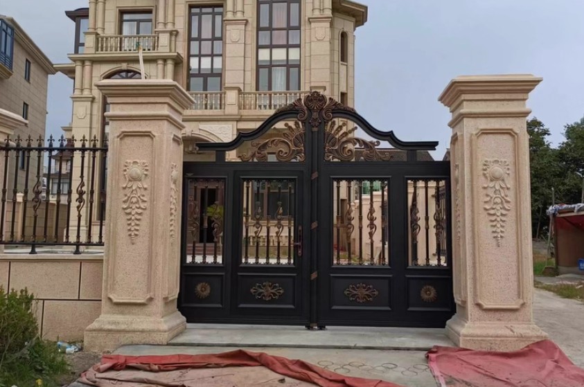 上海自建房铝艺大门